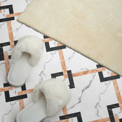 Obdĺžnikový stenový panel Moderné mramorové geometrické motívy