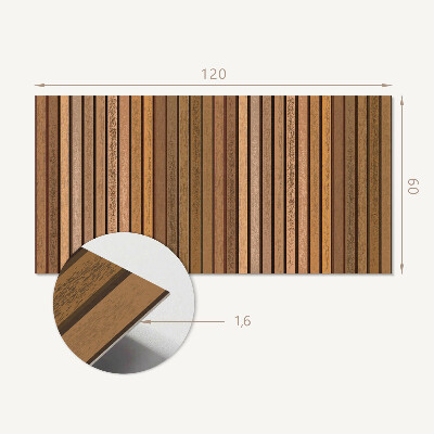 Samolepiaci panel na stenu Rôzne dosky v jedinečných vzoroch