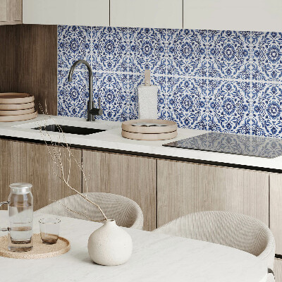 Obdĺžnikový panel na stenu Kvetinový motív s ozdobnými prvkami