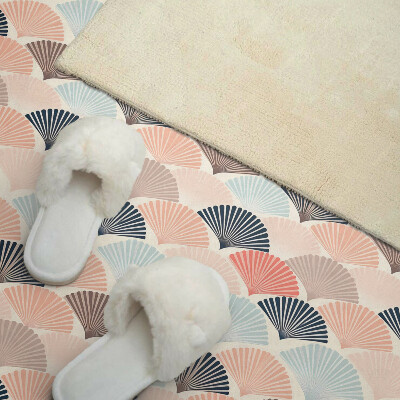 Obdĺžnikový panel na stenu Vlny s motívom vejára