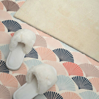 Obdĺžnikový panel na stenu Vlny s motívom vejára