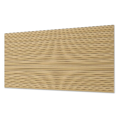 Obdĺžnikový panel na stenu Paralelné vzory drevených dosiek