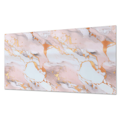 Obdĺžnikový panel na stenu Mramorový motív s detailmi