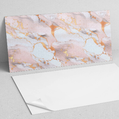 Obdĺžnikový panel na stenu Mramorový motív s detailmi