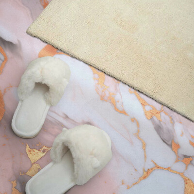 Obdĺžnikový panel na stenu Mramorový motív s detailmi