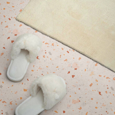 Obdĺžnikový panel na stenu Abstraktný motív terazza