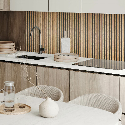 Samolepiaci panel na stenu Vertikálne čiary na doske