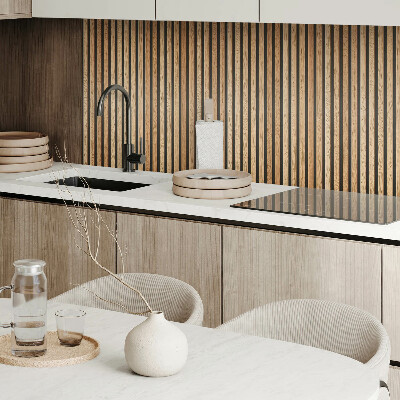 Samolepiaci panel na stenu Vertikálne čiary na doske