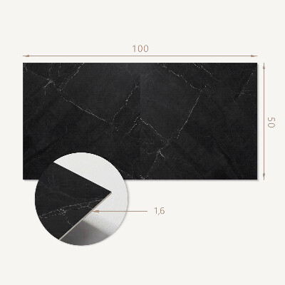 Obdĺžnikový panel na stenu Štýlový mramorový motív