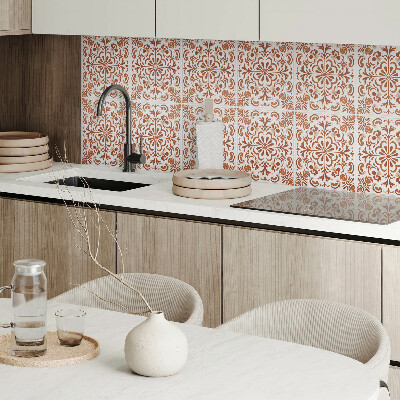 Obdĺžnikový panel na stenu Kvetinový ornamentálny vzor