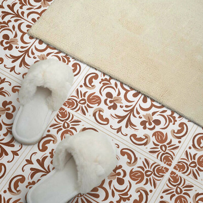 Obdĺžnikový panel na stenu Kvetinový ornamentálny vzor