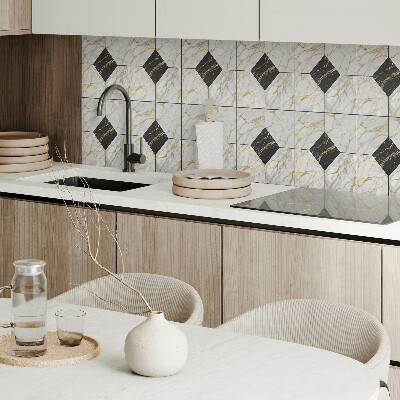 Obdĺžnikový stenový panel Štýlový mramorový motív