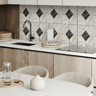 Obdĺžnikový stenový panel Štýlový mramorový motív