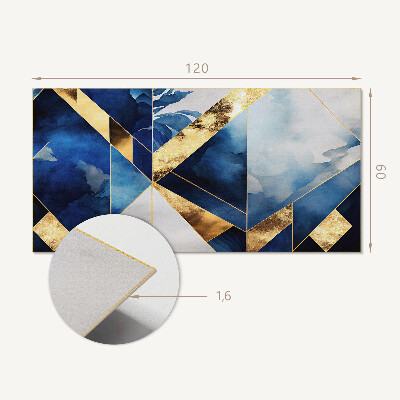 Samolepiaci panel na stenu Geometria vo farbách