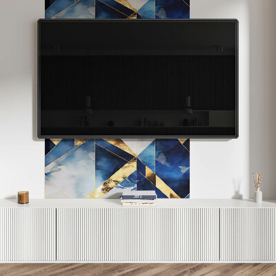 Samolepiaci panel na stenu Geometria vo farbách