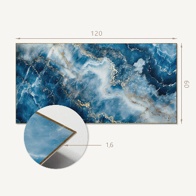 Obdĺžnikový panel na stenu Abstraktný motív prírodného kameňa