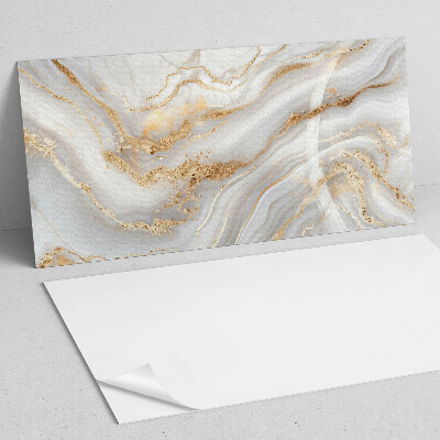 Obdĺžnikový stenový panel Abstraktné vlny s ozdobnými akcentmi