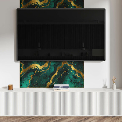 Samolepiaci panel na stenu Abstraktné vlny v štruktúre