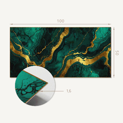 Samolepiaci panel na stenu Abstraktné vlny v štruktúre