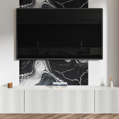 Obdĺžnikový panel na stenu Abstraktný mramorový motív