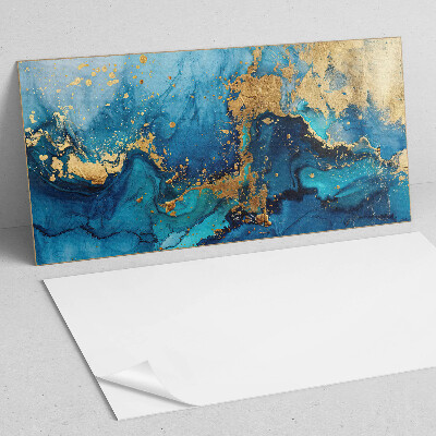 Obdĺžnikový stenový panel Abstraktný motív vody