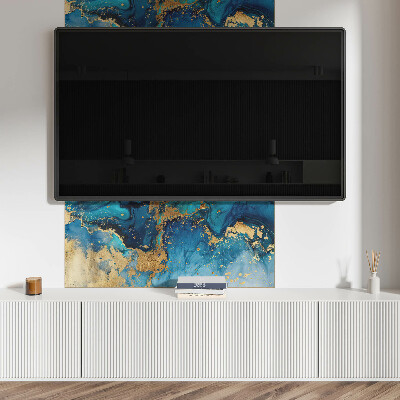 Obdĺžnikový stenový panel Abstraktný motív vody