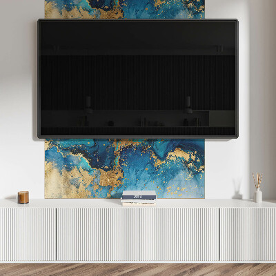 Obdĺžnikový stenový panel Abstraktný motív vody