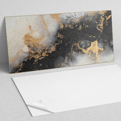 Samolepiaci panel na stenu Abstraktné škvrny v dynamických tvaroch