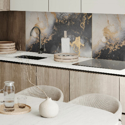 Samolepiaci panel na stenu Abstraktné škvrny v dynamických tvaroch