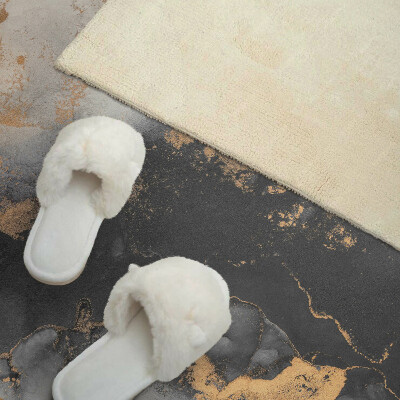 Samolepiaci panel na stenu Abstraktné škvrny v dynamických tvaroch