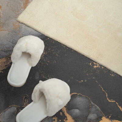 Samolepiaci panel na stenu Abstraktné škvrny v dynamických tvaroch