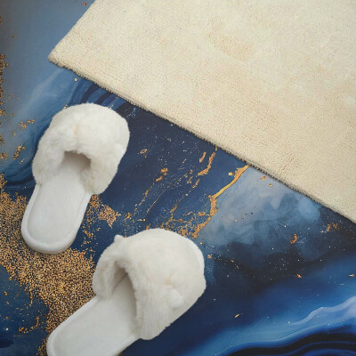 Obdĺžnikový panel na stenu Vlnitý abstraktný motív