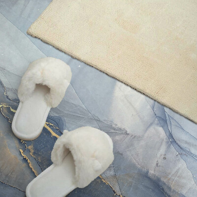 Obdĺžnikový stenový panel Abstraktná krajina v tónoch