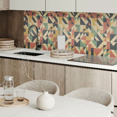 Obdĺžnikový panel na stenu Geometrická abstrakcia v modernom štýle