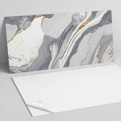 Obdĺžnikový stenový panel Vlny v abstraktnom štýle