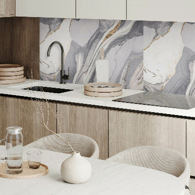 Obdĺžnikový stenový panel Vlny v abstraktnom štýle