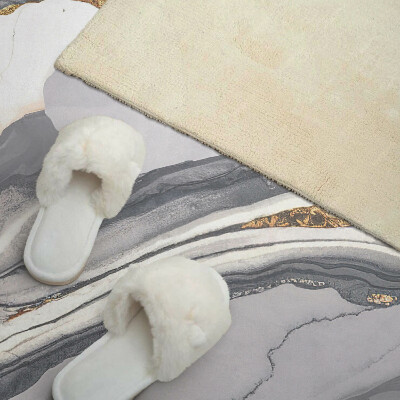 Obdĺžnikový stenový panel Vlny v abstraktnom štýle