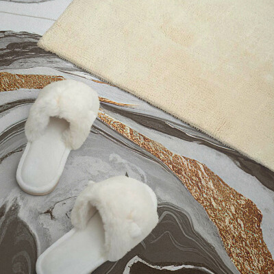 Samolepiaci panel na stenu Abstraktné vlny v dynamických tvaroch