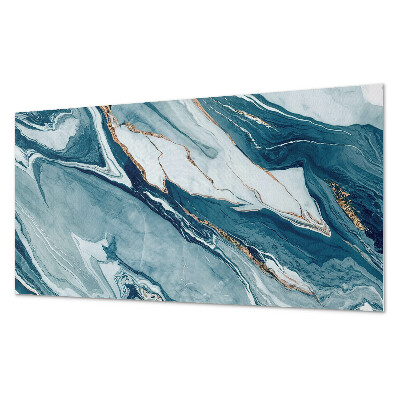 Obdĺžnikový panel na stenu Pohybujúce sa abstraktné vlny