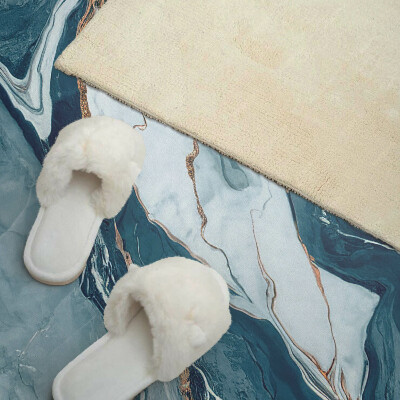 Obdĺžnikový panel na stenu Pohybujúce sa abstraktné vlny