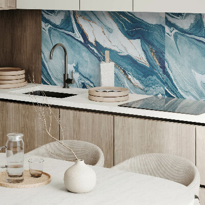 Obdĺžnikový panel na stenu Pohybujúce sa abstraktné vlny