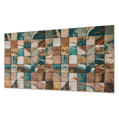 Samolepiaci panel na stenu Kamenná mozaika v umeleckom štýle