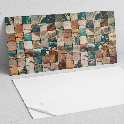 Samolepiaci panel na stenu Kamenná mozaika v umeleckom štýle