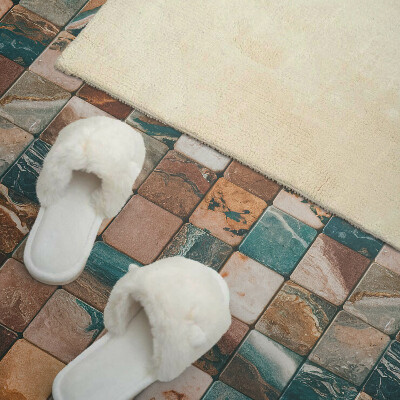 Samolepiaci panel na stenu Kamenná mozaika v umeleckom štýle