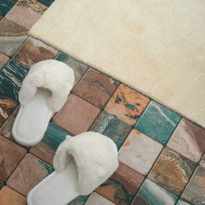 Samolepiaci panel na stenu Kamenná mozaika v umeleckom štýle