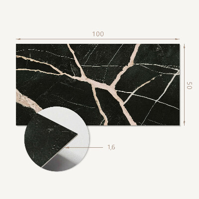 Obdĺžnikový panel na stenu Klasický mramorový motív