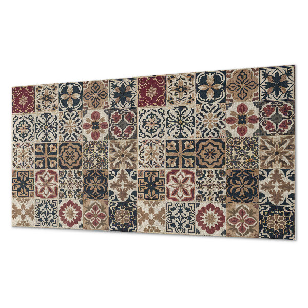 Obdĺžnikový stenový panel Mozaikové umelecké kompozície