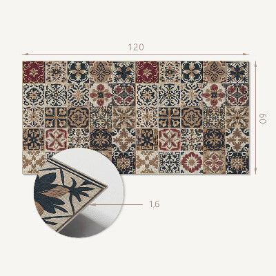 Obdĺžnikový stenový panel Mozaikové umelecké kompozície