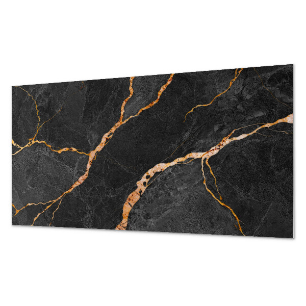 Obdĺžnikový panel na stenu Mramorový vzor s jemnými žilkami