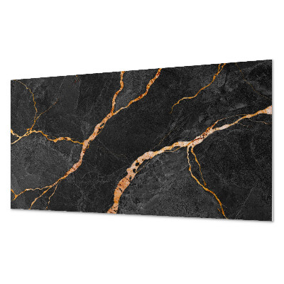 Obdĺžnikový panel na stenu Mramorový vzor s jemnými žilkami